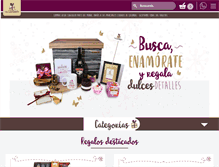 Tablet Screenshot of laconfiteriacolombiana.com
